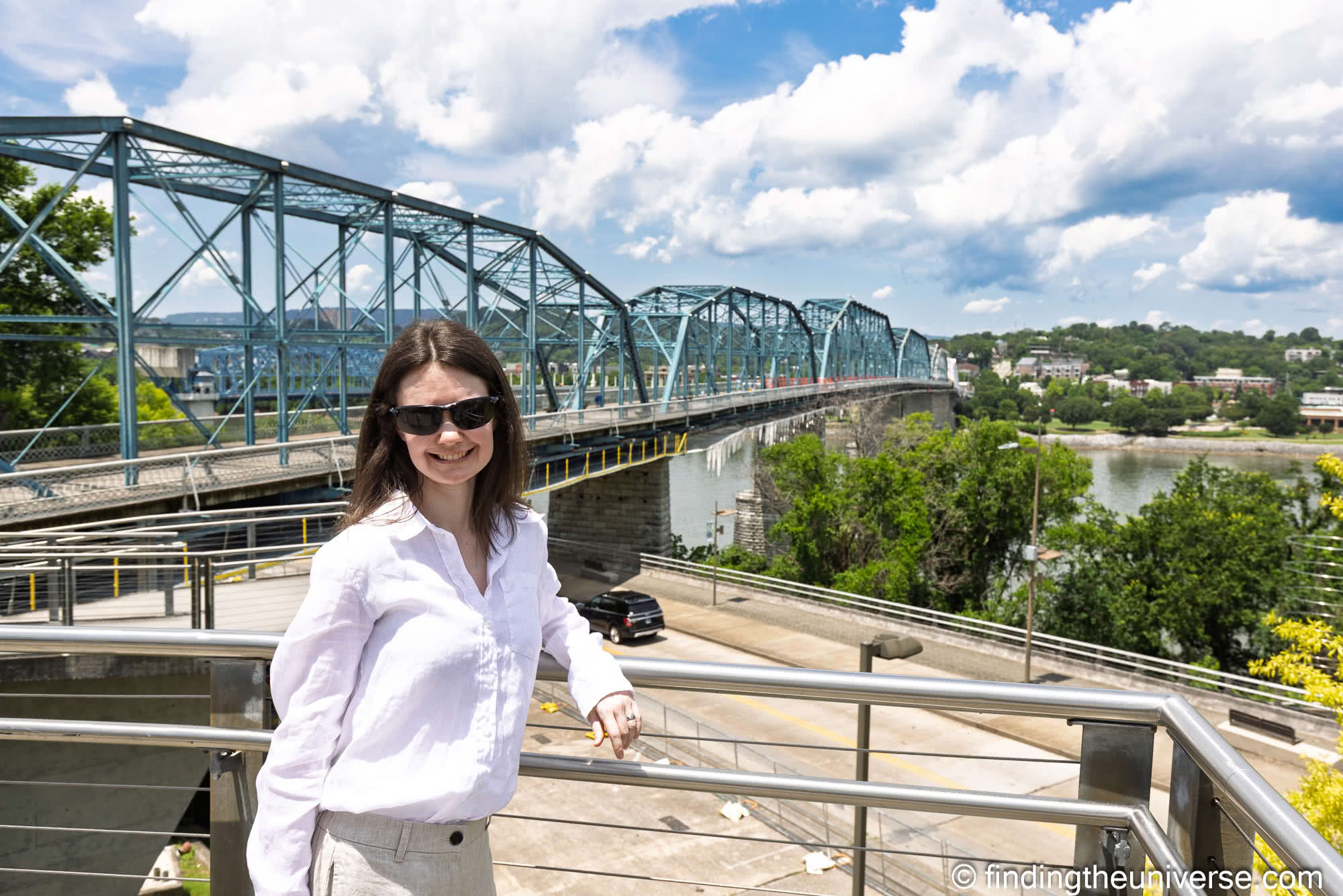 Walnut Street Bridge Chattanooga by Laurence Norah