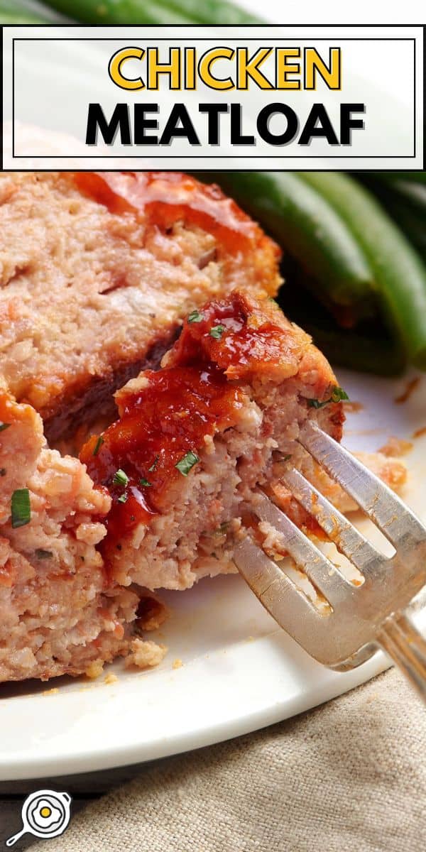 chicken meatloaf pin image