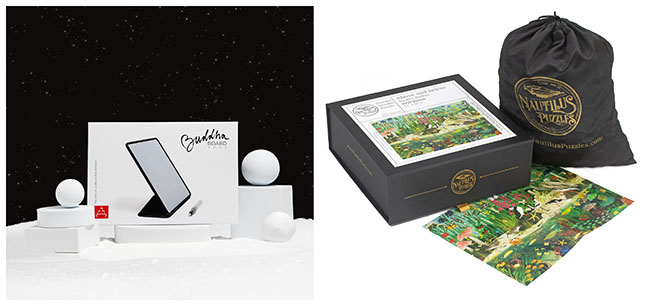 Bhudda Board and Nautilus random drawing prizes