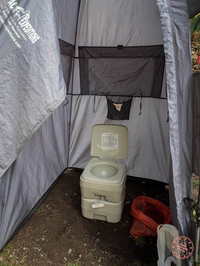 Inca trail toilet