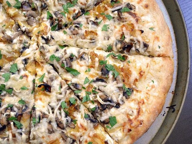 White Pizza Close
