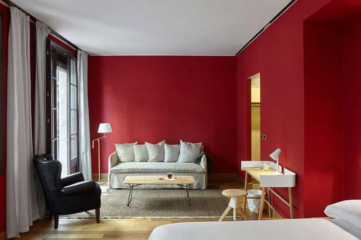 casa camper barcelona room interior