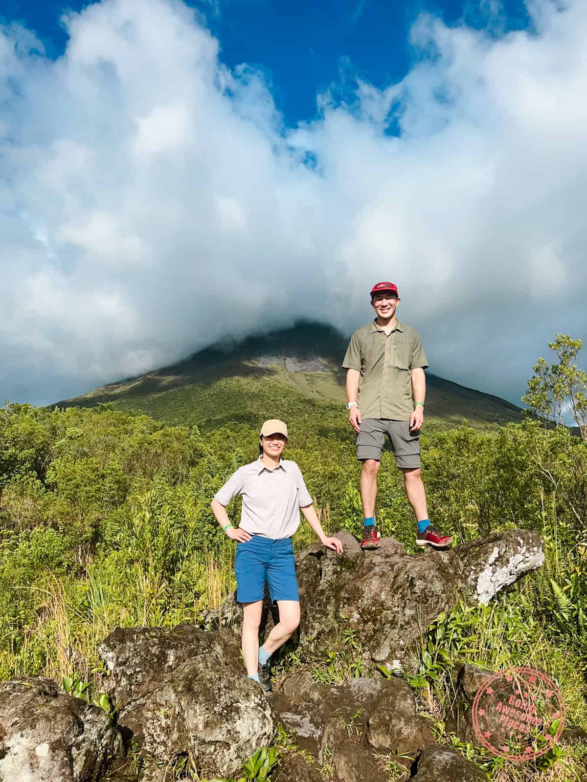 going awesome places at arenal volcano viewpoint
