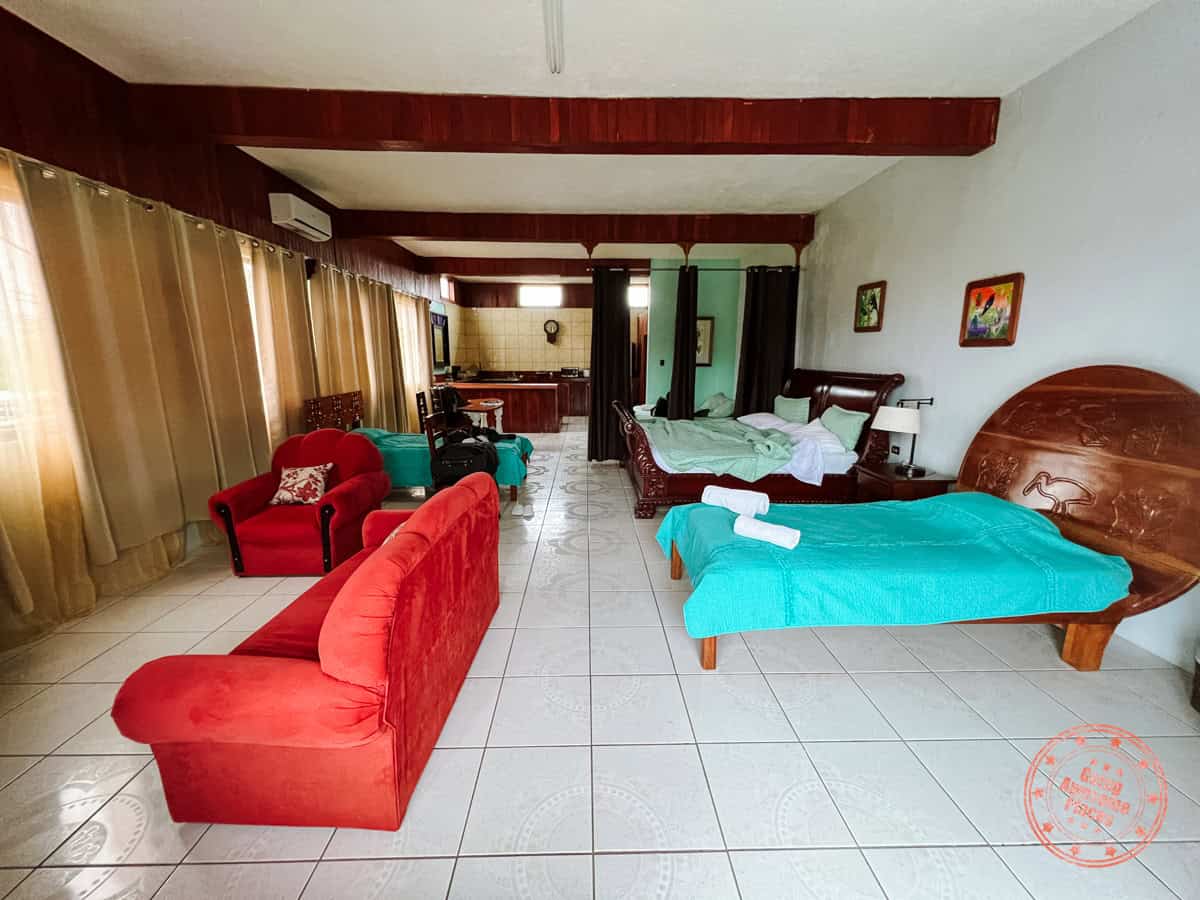 hotel xilopalo arenal room interior