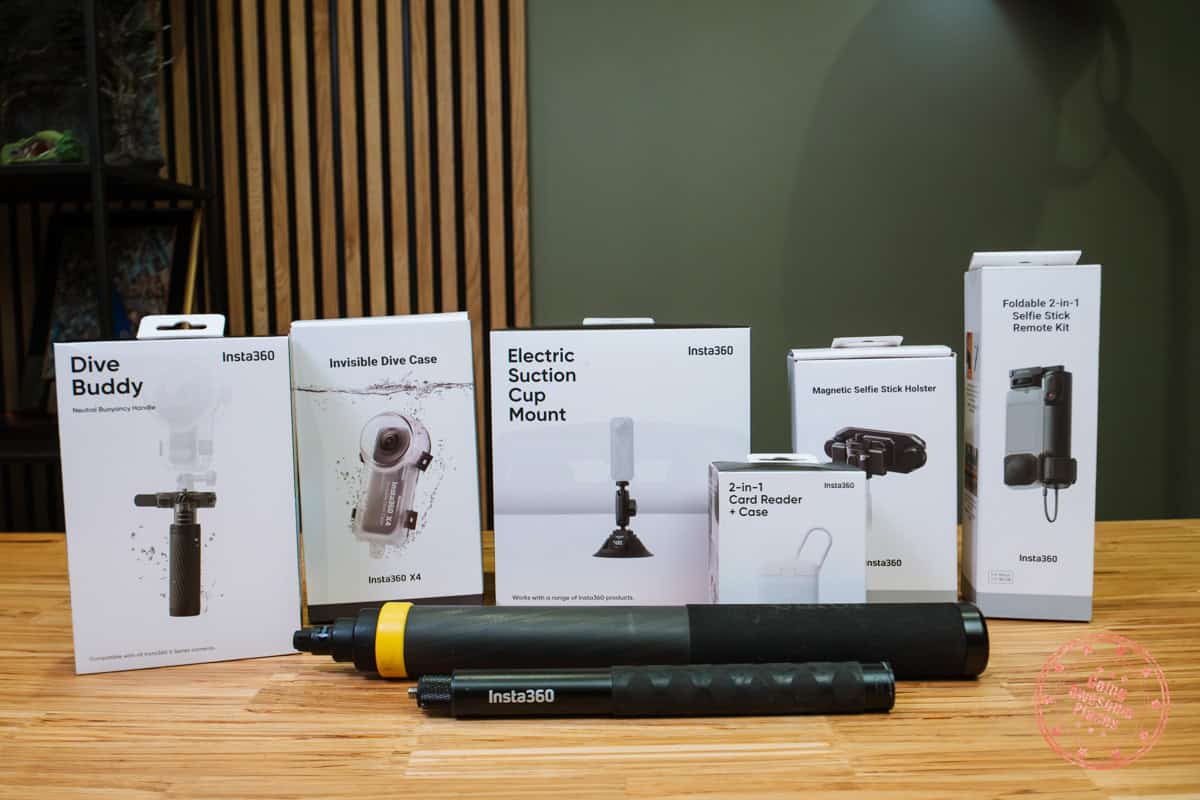 insta360 camera gear videography accessories