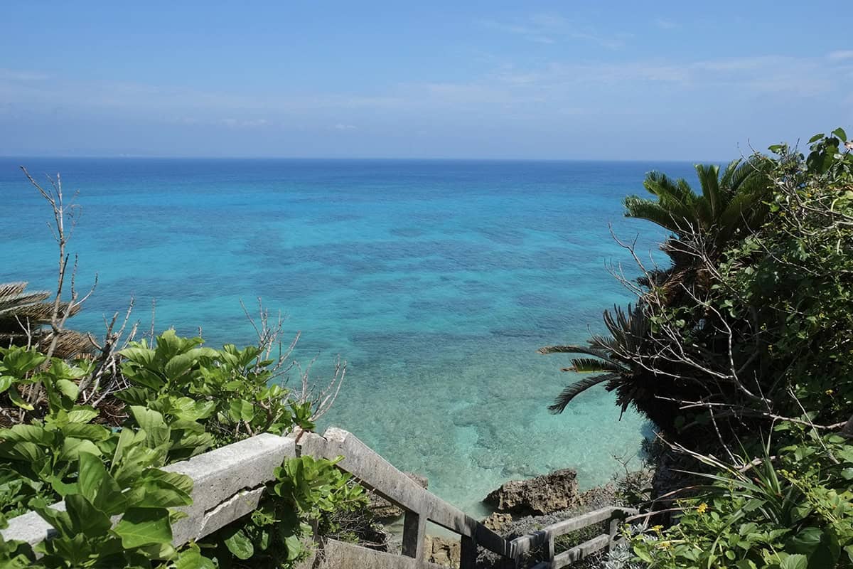 kudaka island ocean view