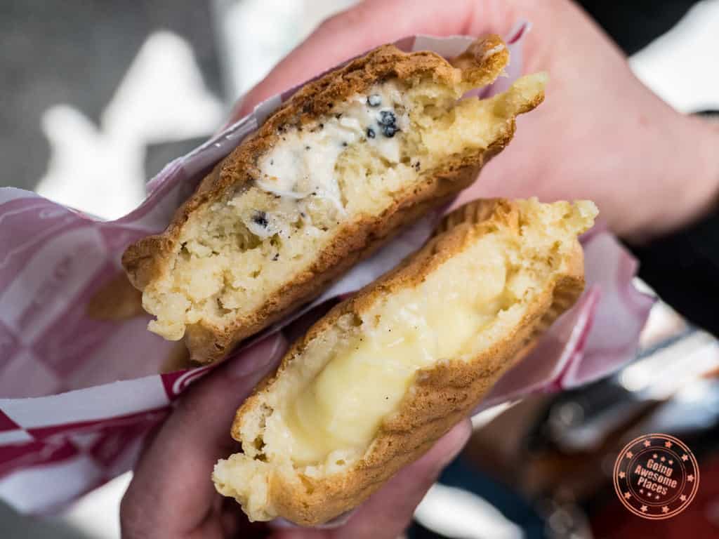 kurikoan taiyaki cookies and cream