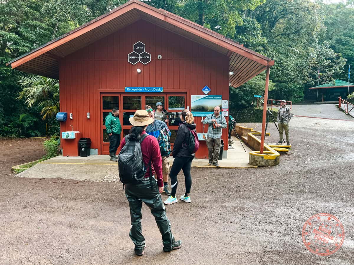 monteverde cloud forest preserve main building entrance