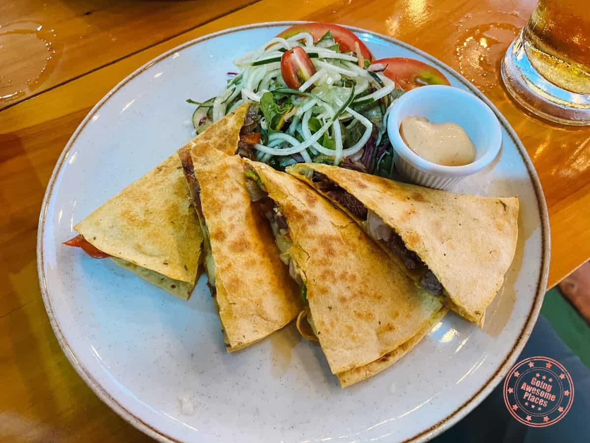 restaurante choco cafe quesadillas