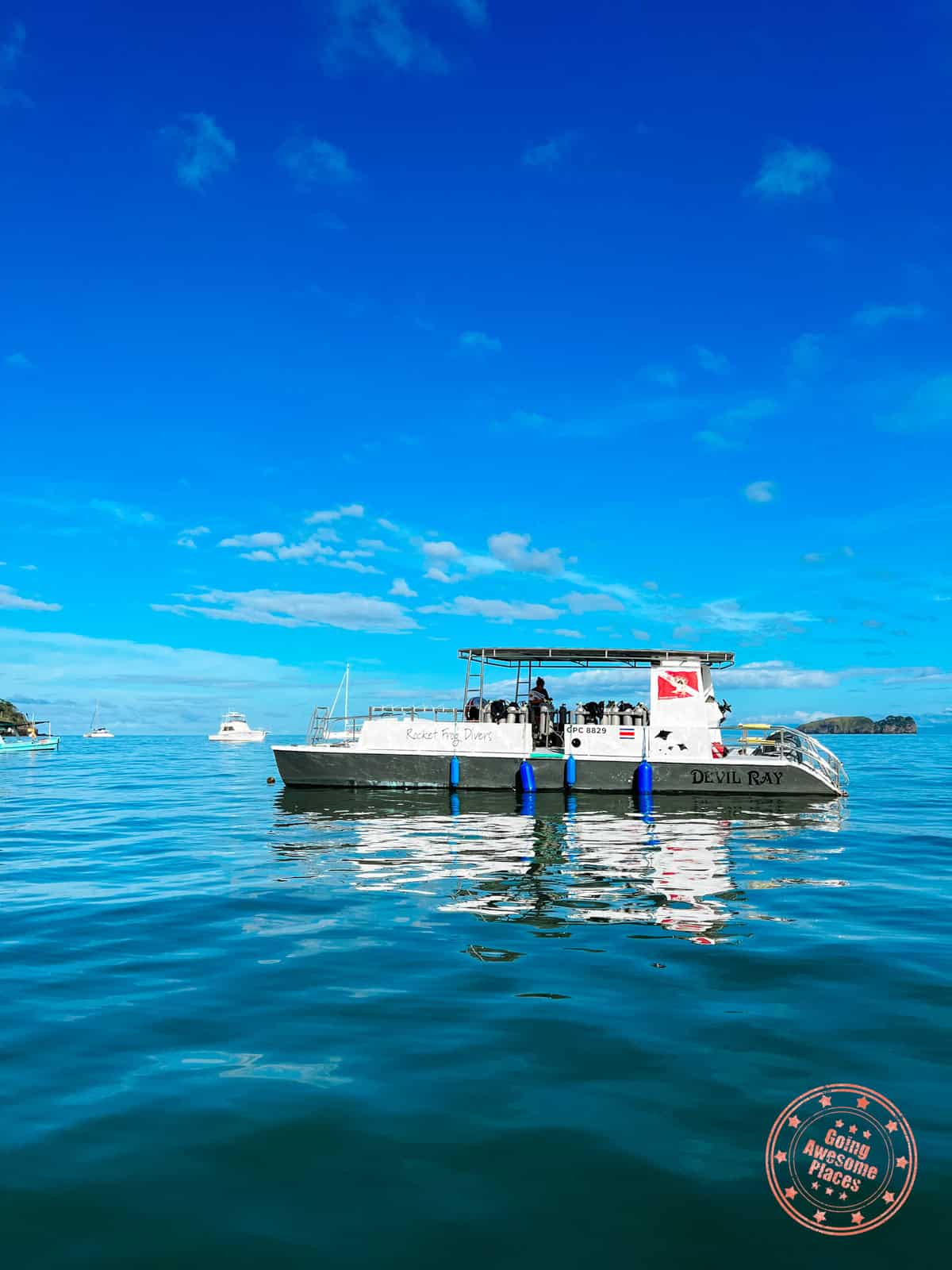 rocket frog divers diving vessel