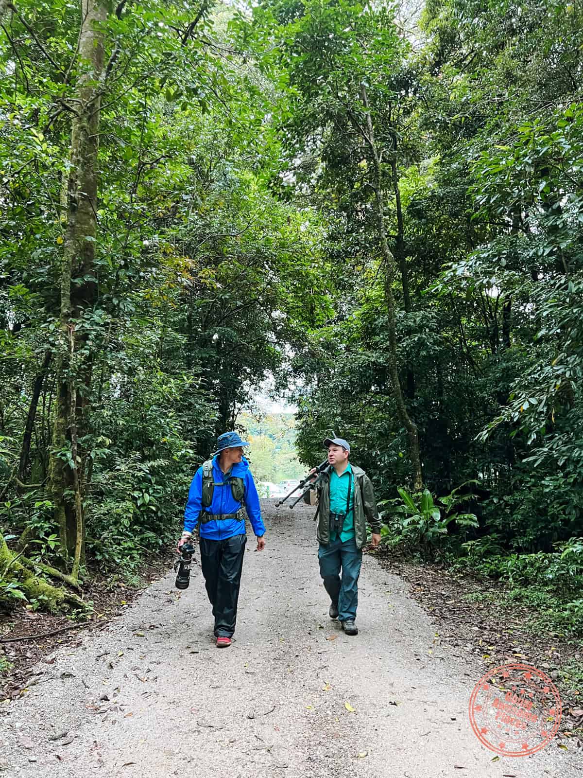will with private wildlife guide esteban in curi cancha