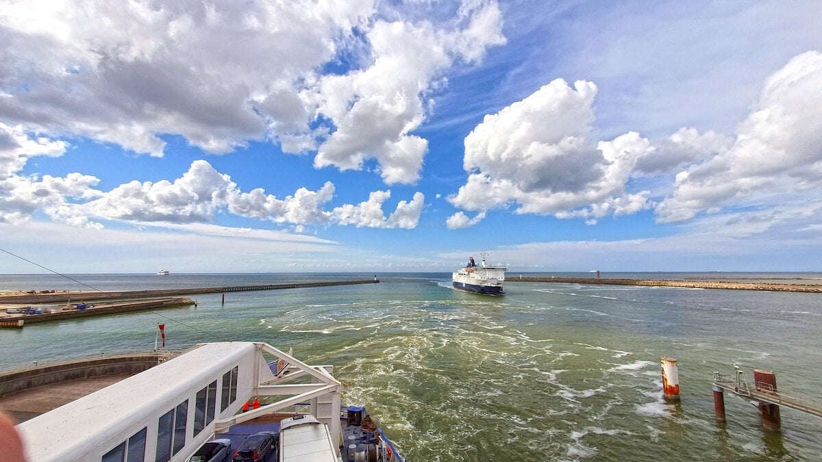 Port of Calais, France.