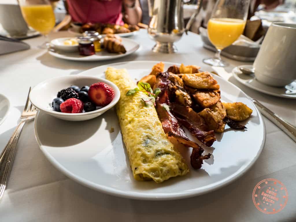 prince of wales breakfast omelette