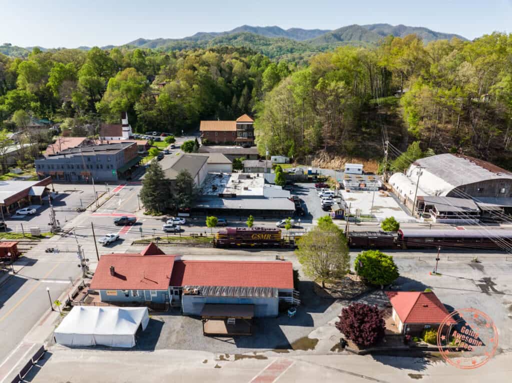 bryson city and the great smoky mountains railroad depot
