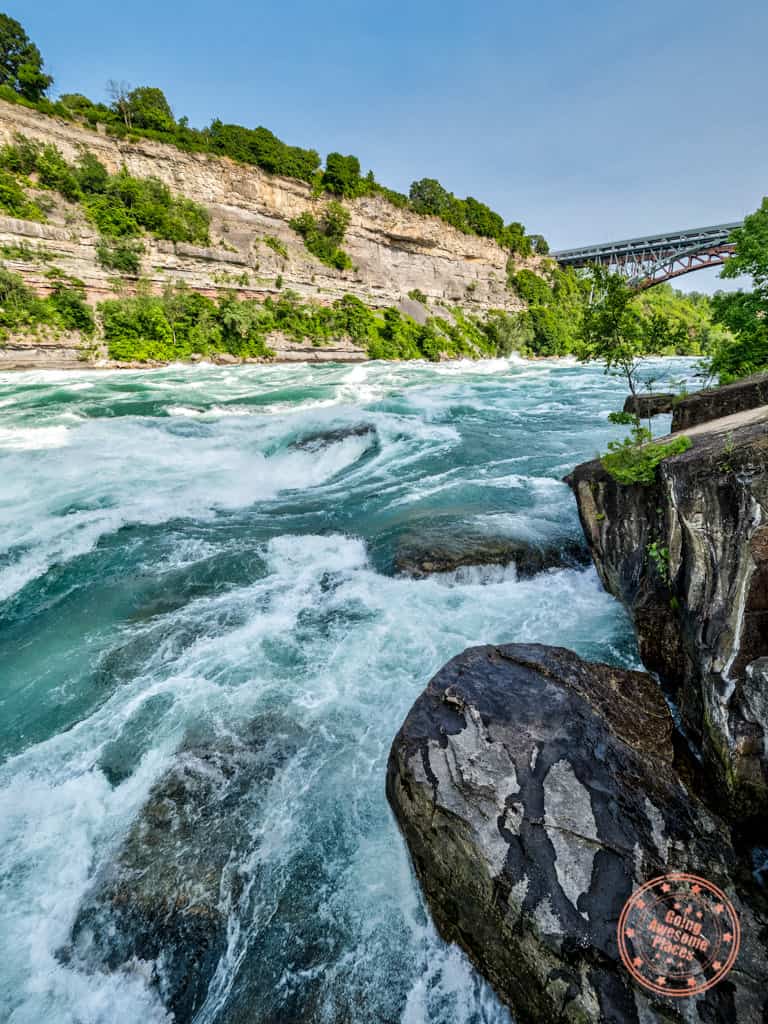 niagara white water walk drama rocks