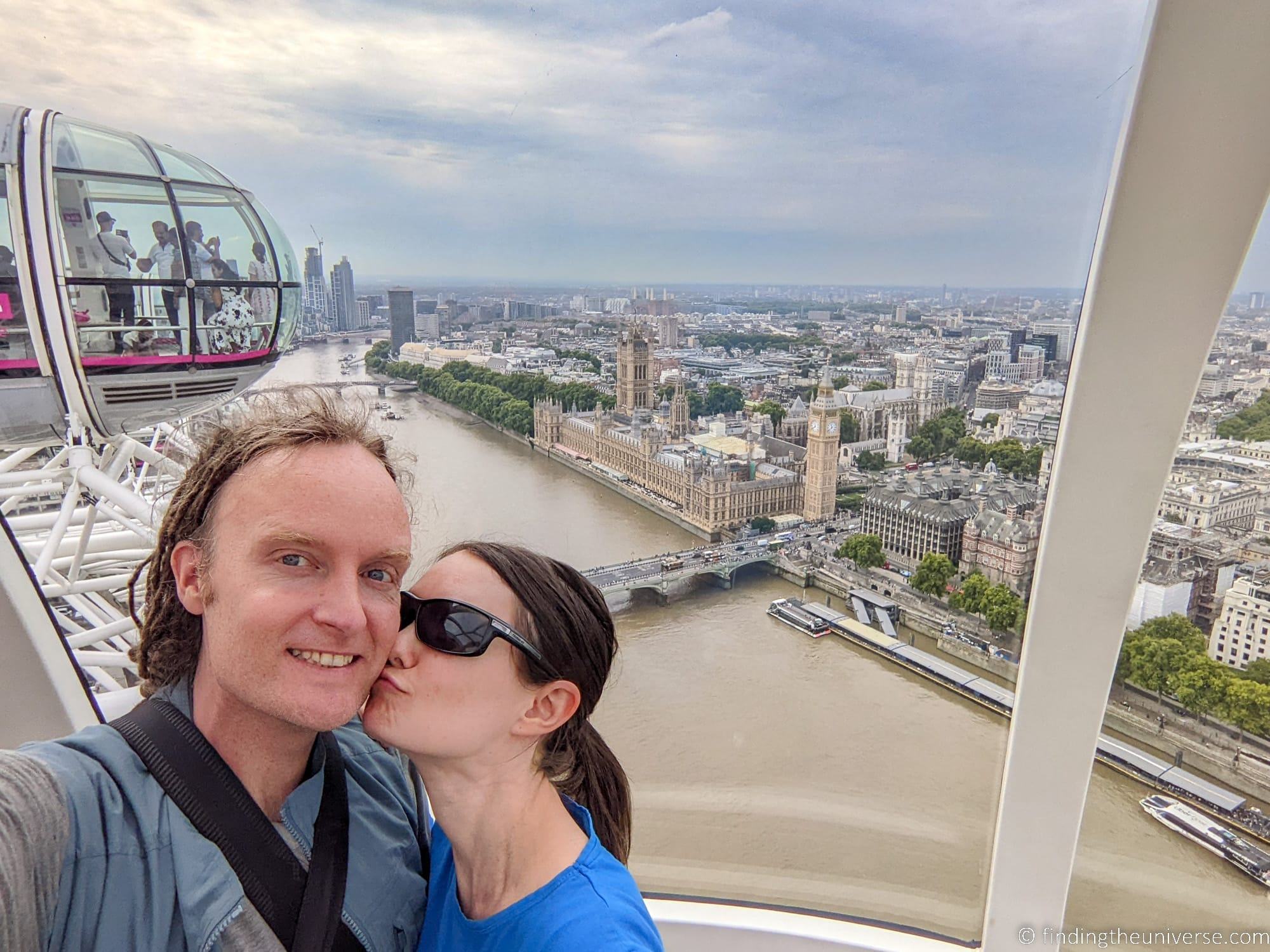 London Eye Laurence and Jess