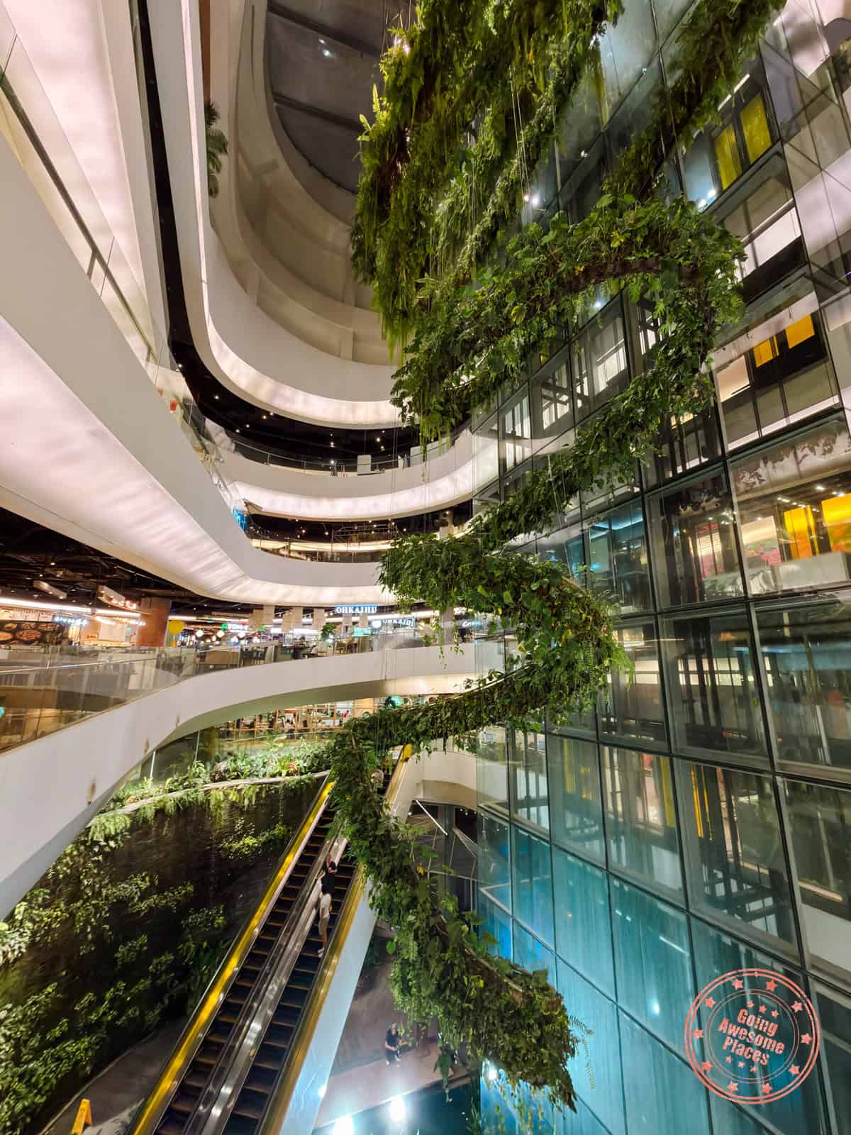 emquartier helix quartier greenery in bangkok
