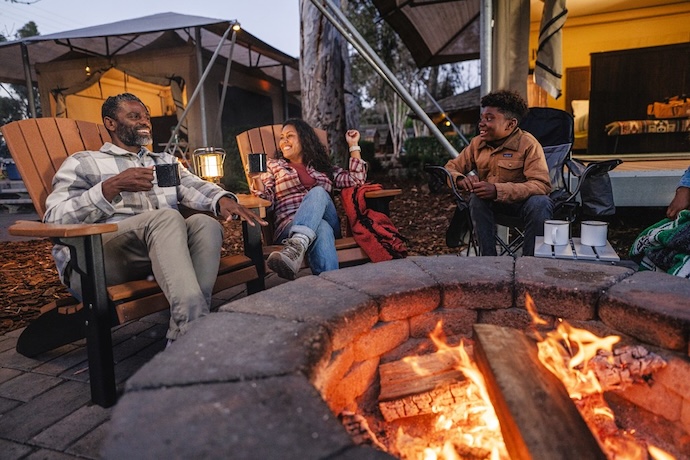 family camping