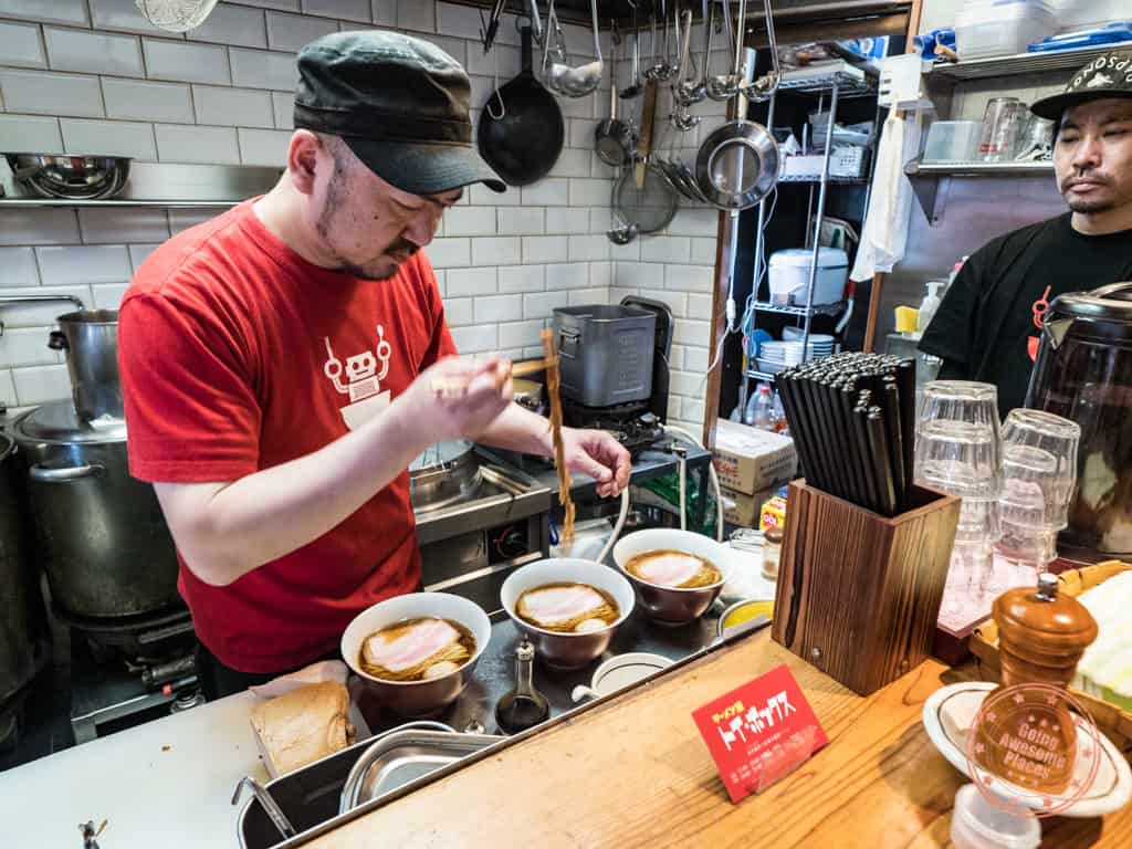 ramenya toybox ramen master in minowa tokyo