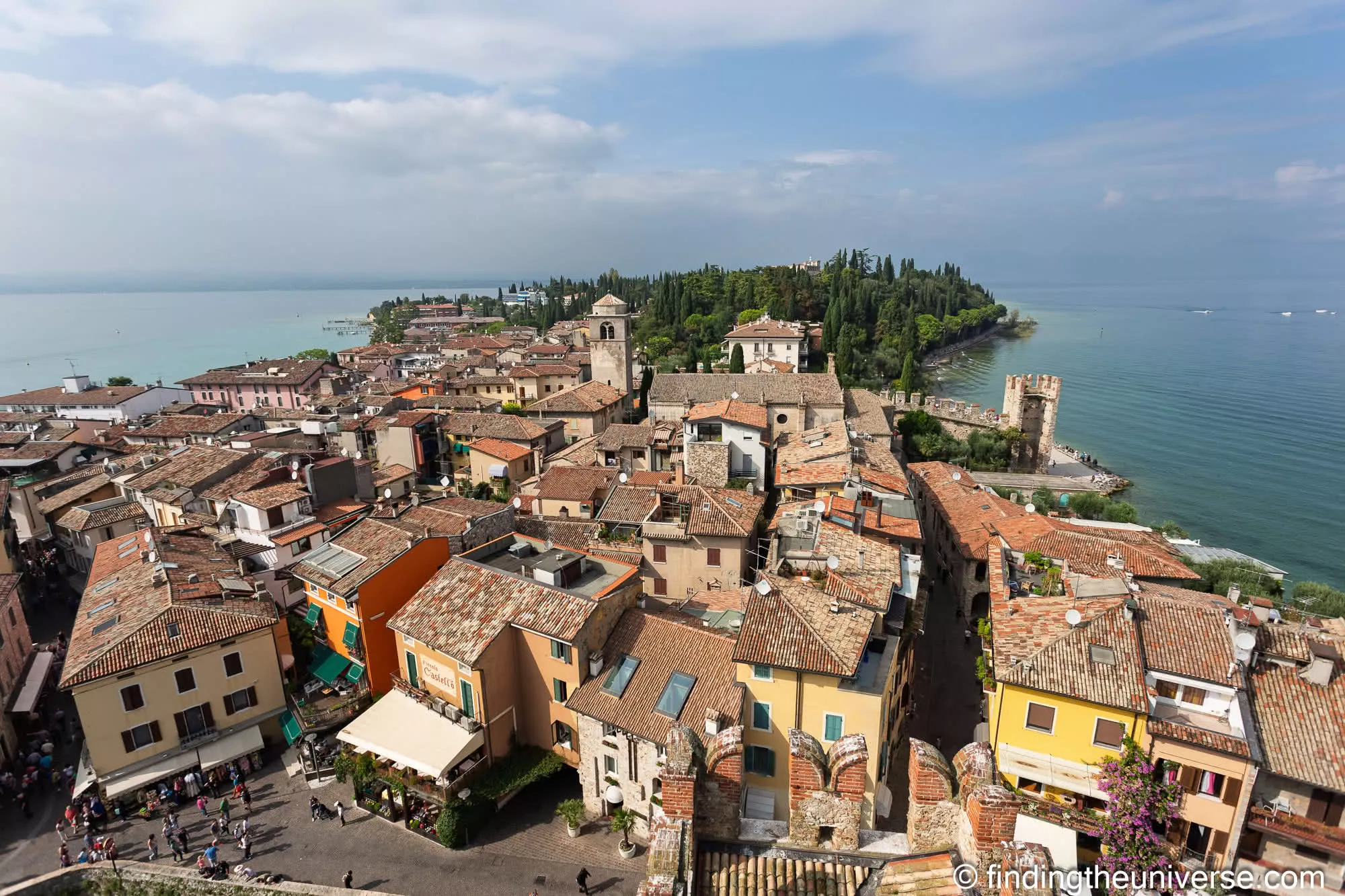 View from Sirmione Castle by Laurence Norah