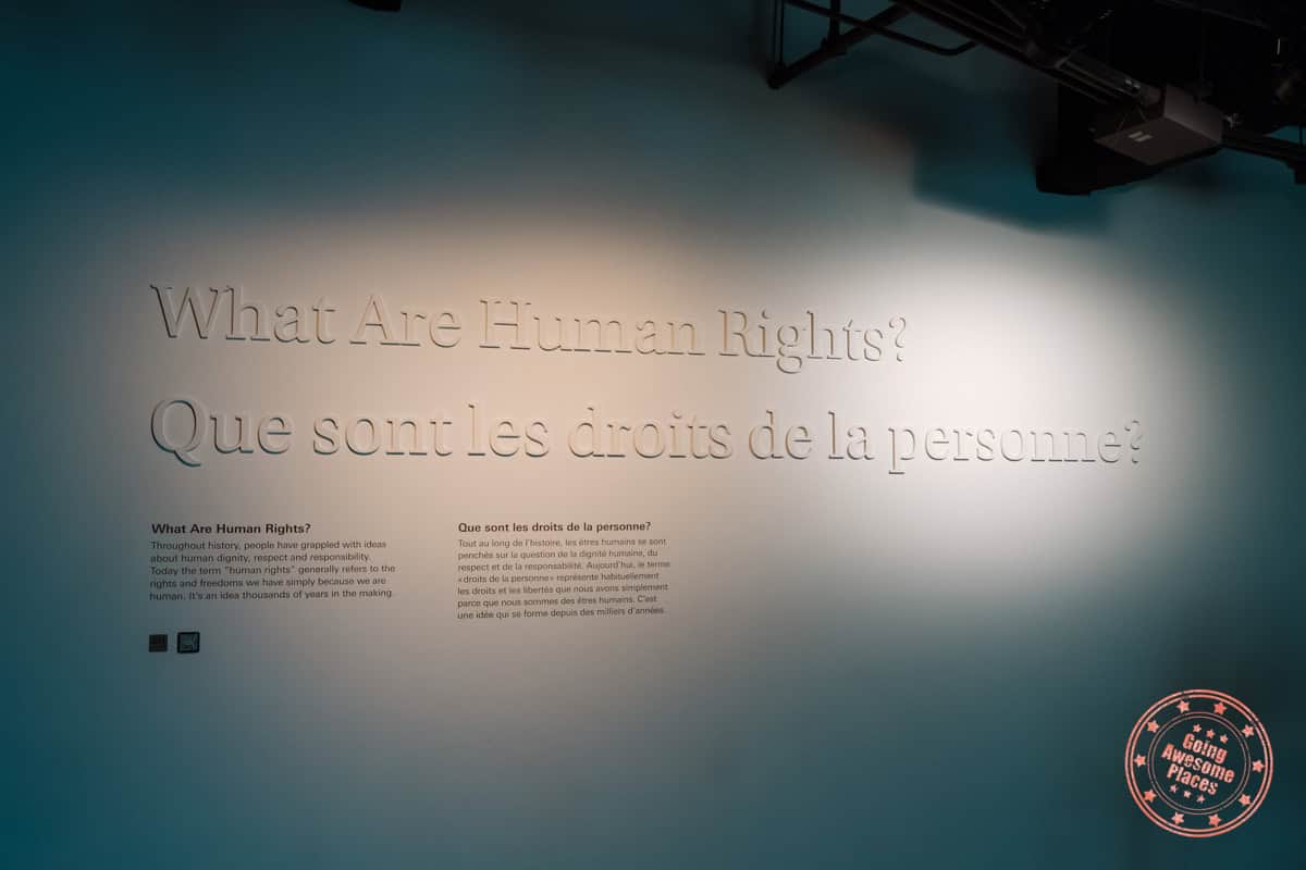 what are human rights sign at cmhr